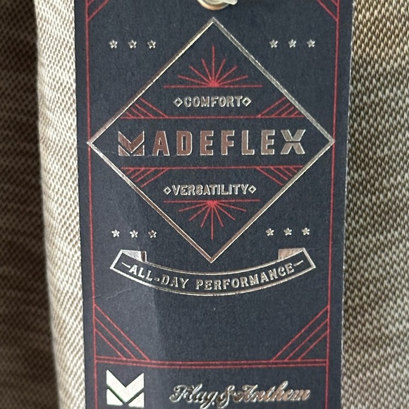 Flag & Anthem Men's Casual Button Down Shirt - Gray - Picture 3 of 6